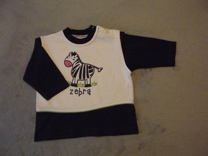 Süßer Zebra Pulli Gr. 74 