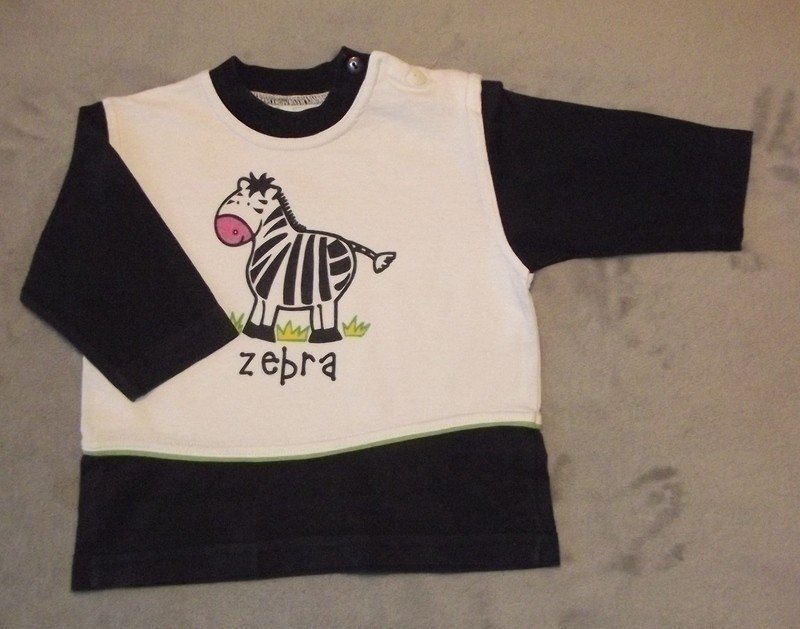 Süßer Zebra Pulli Gr. 74 