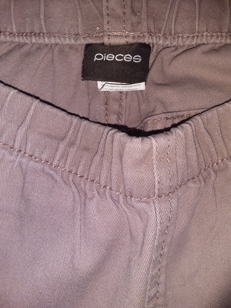 Pieces Jeggings, taupe