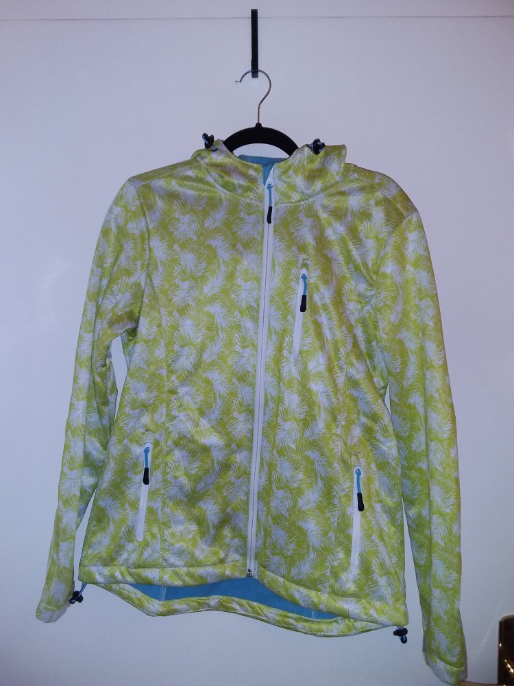 crivit outdoor Softshelljacke, blau-grün