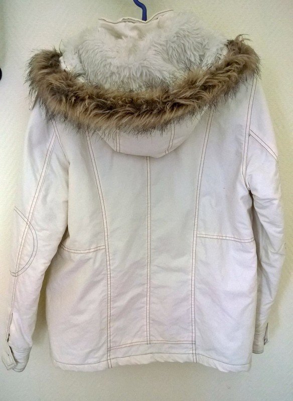 Winterjacke von Casa Blanca, cremeweiß, Größe XL