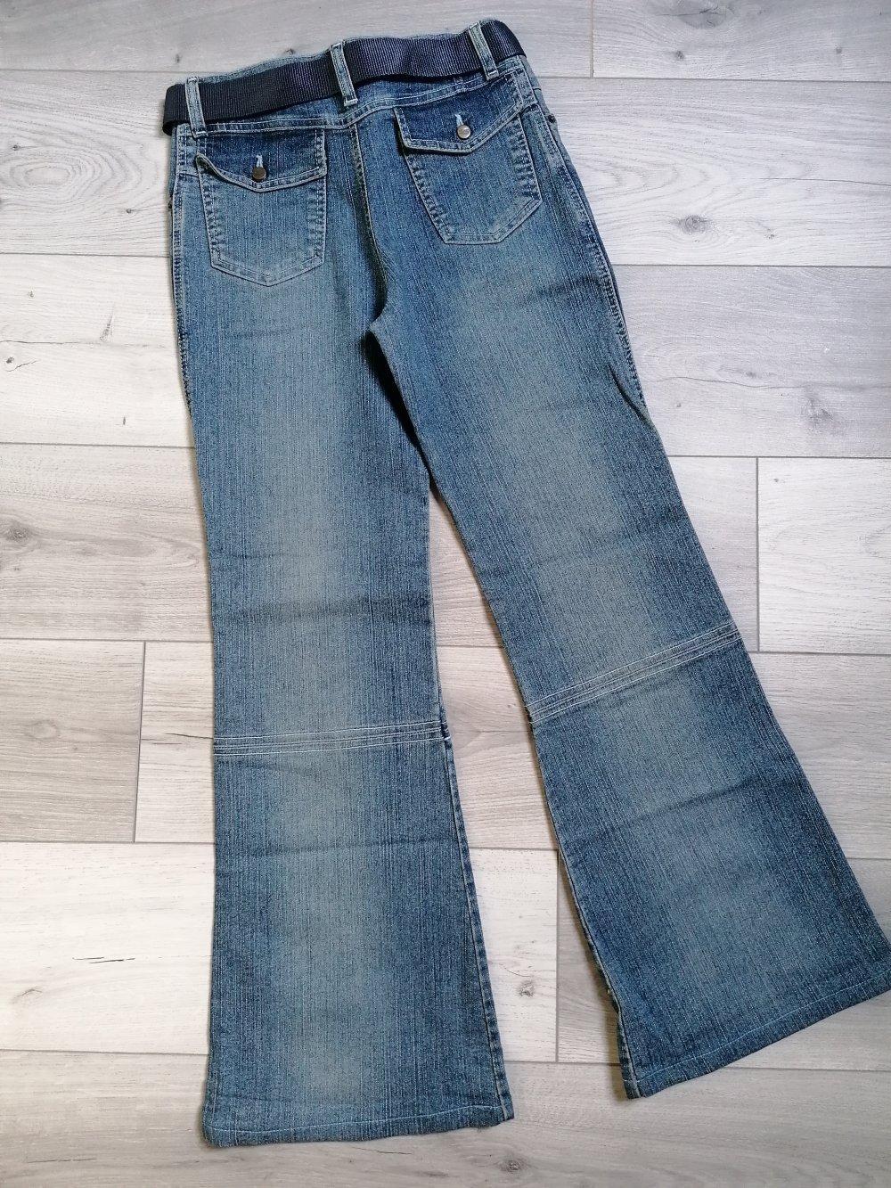 Damen Jeansschlaghose 