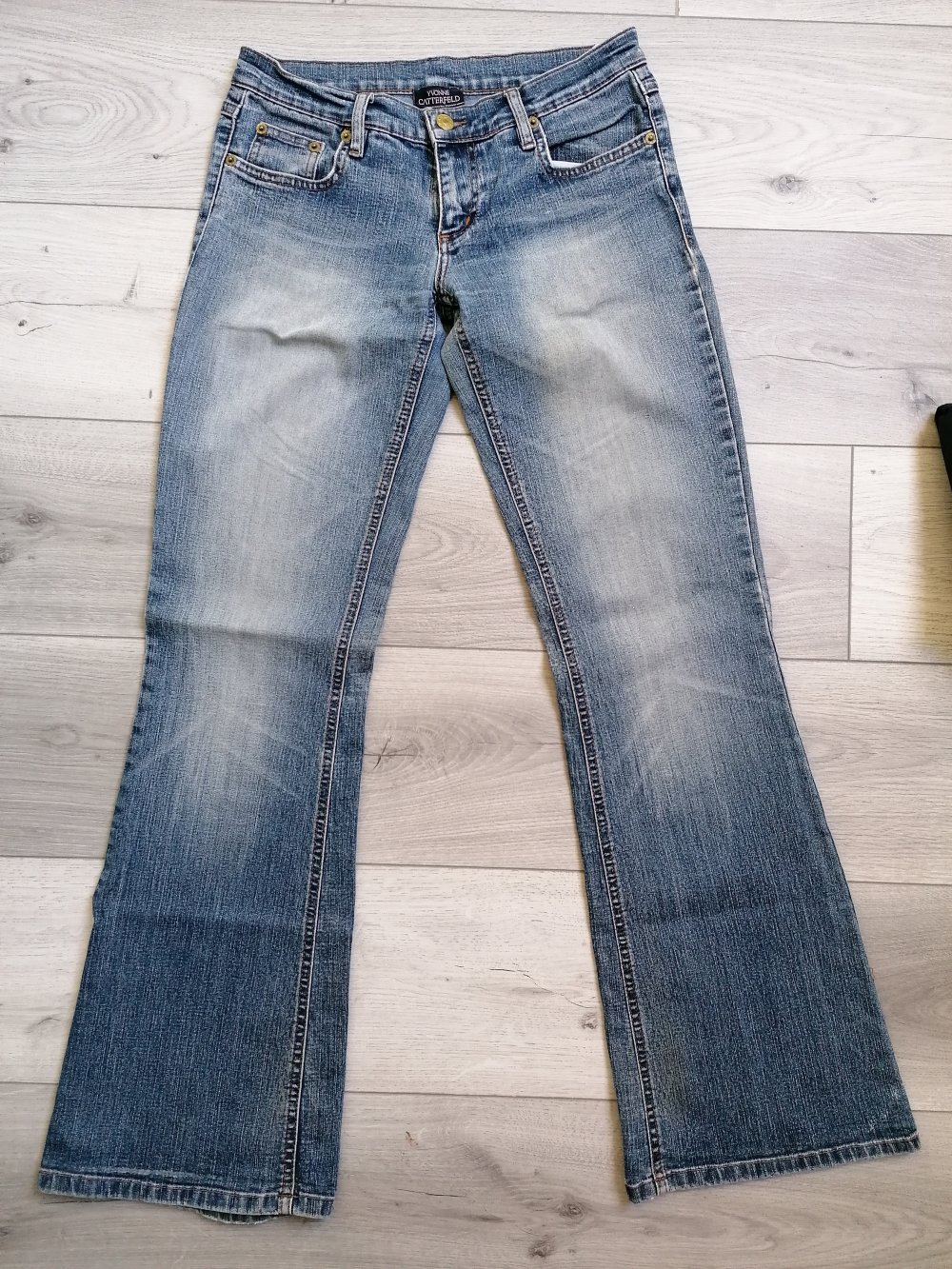 Damen Jeansschlaghose 