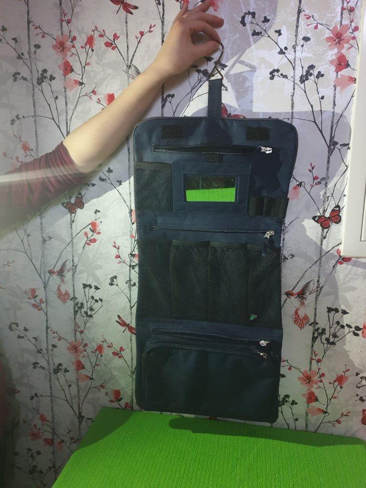 Kulturbeutel für die Reise