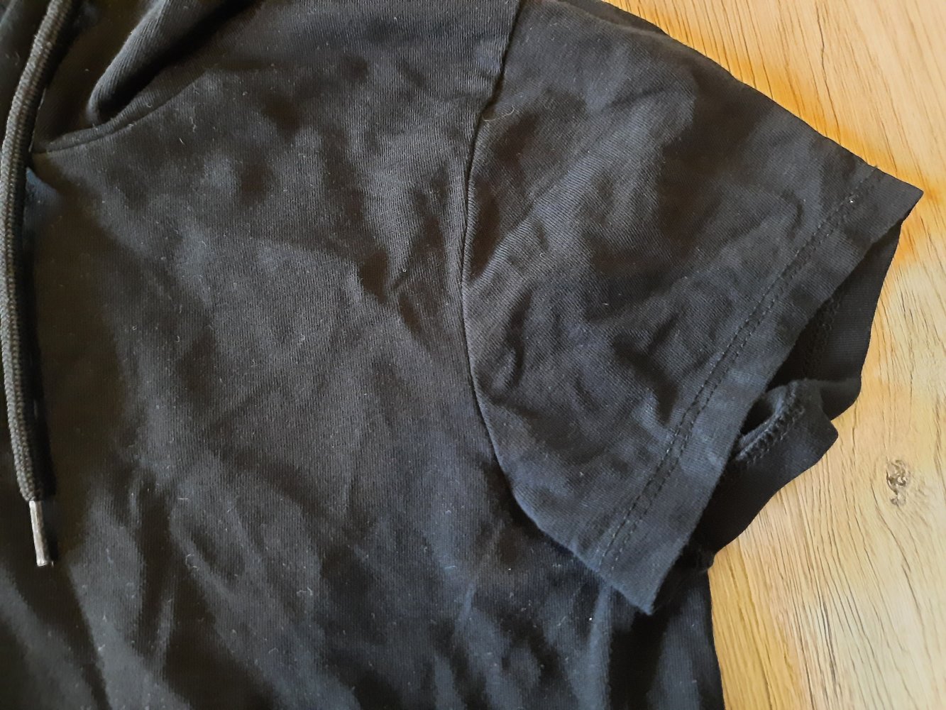 Damen Sport T-Shirt mit Kapuze