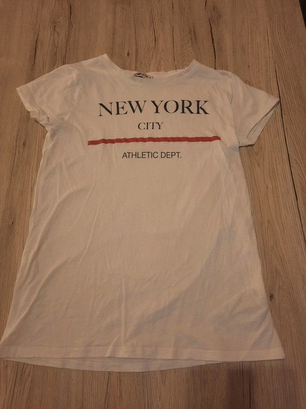 Weißes T-Shirt Damen bedruckt New York