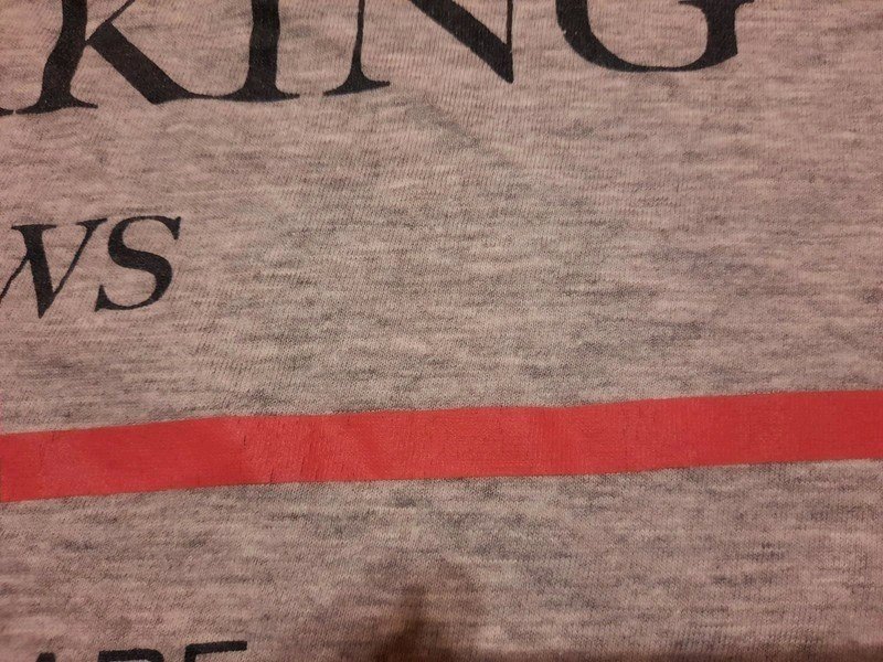Damen T-Shirt bedruckt Breaking News von New Yorker