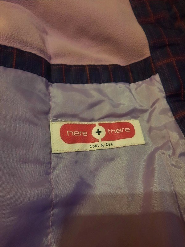 Kinder Winterjacke Mädchen Gr.170/176 in lila von C&A