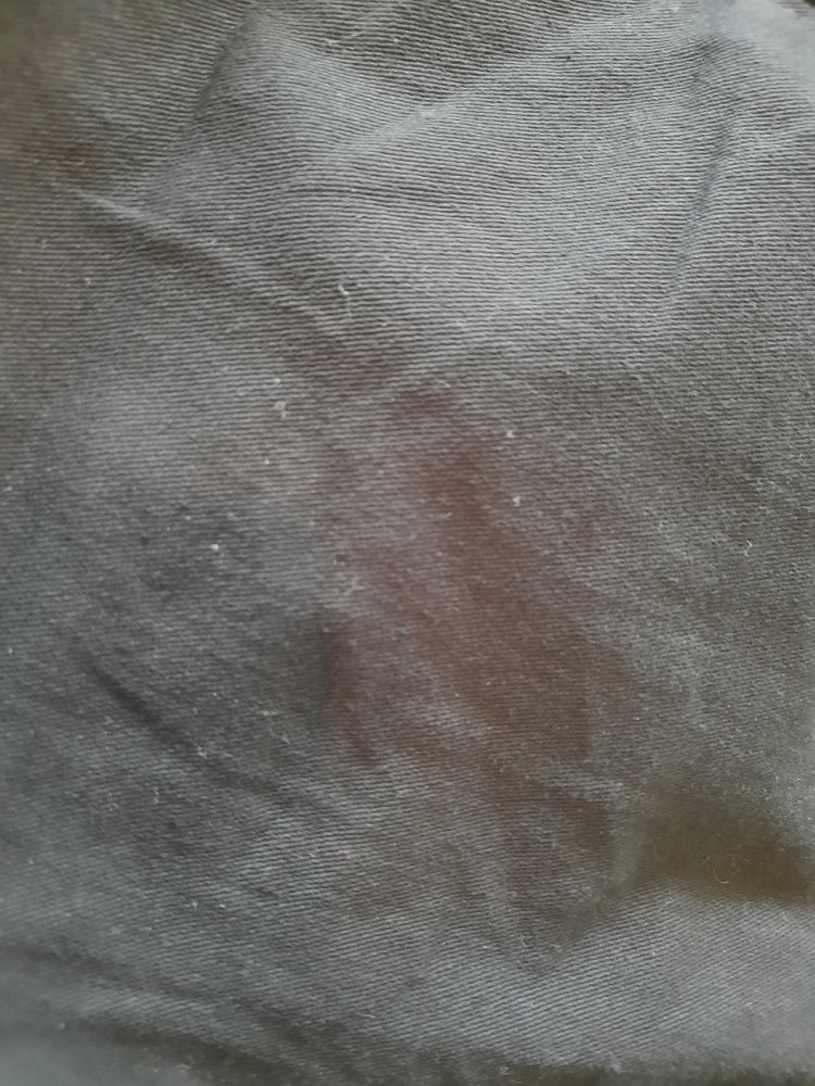 Damen schwarze Shorts mit Streifen Gr. 34