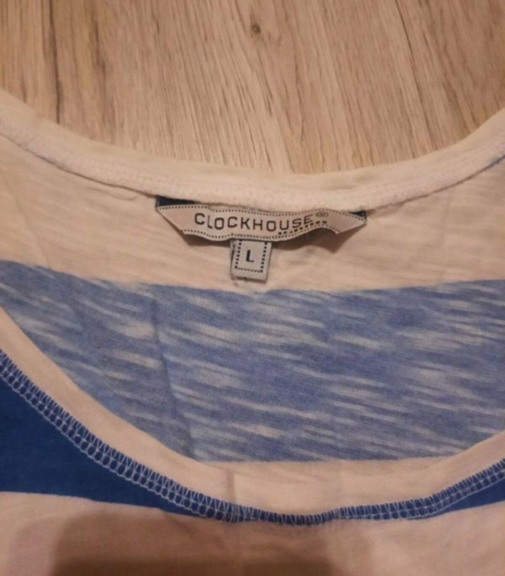 Damen Top gestreift blau/weiß von C&A