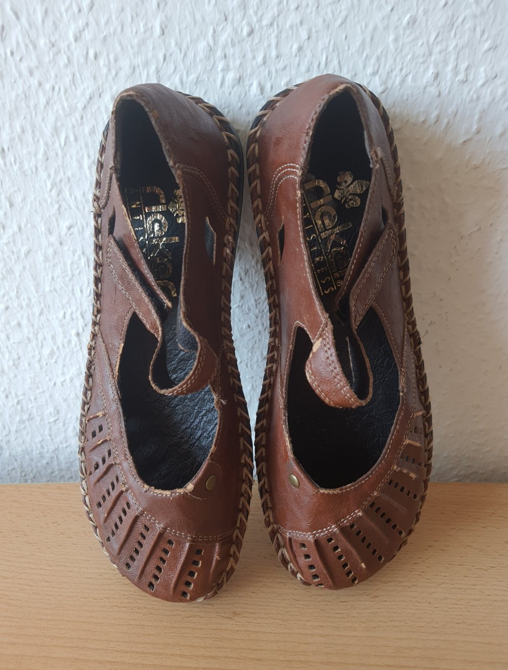 Rieker Antistress Damen Schuhe, NEU,Leder, Gr.36 Ballerinas