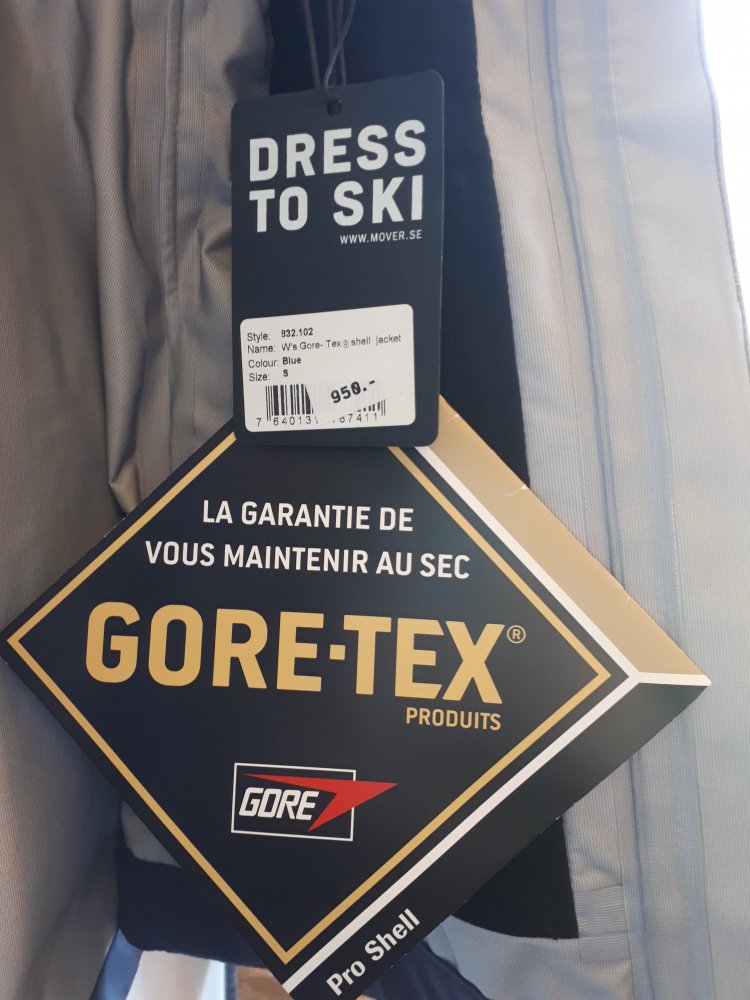 UVP 950.- CHF Gore-Tex MOVER Outdoorjacke gr. S 36 38 NEU