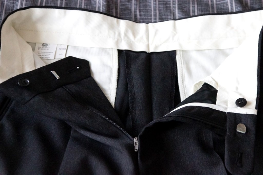 Klassische Herren Hose, Business Hose. Gr. L Wollsiegel