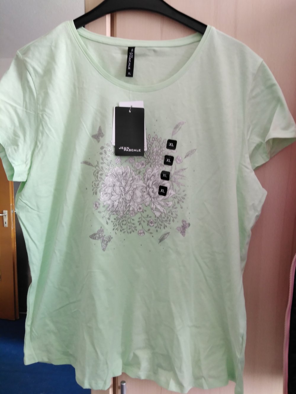 Neues Shirt mit Etikett  mintgrün Gr.XL