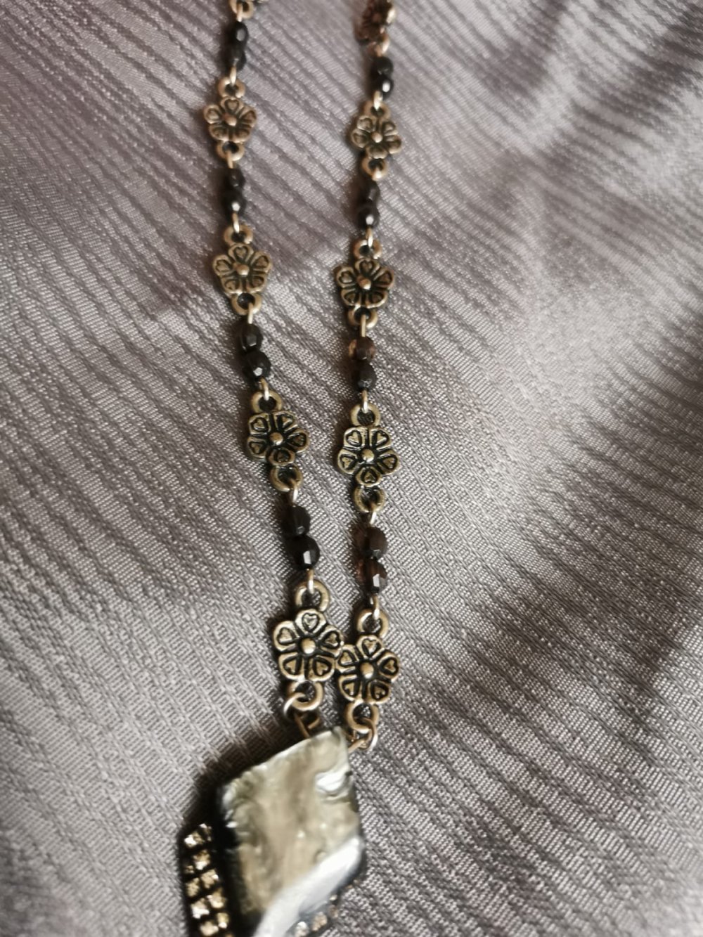 Mondstein Halskette schick