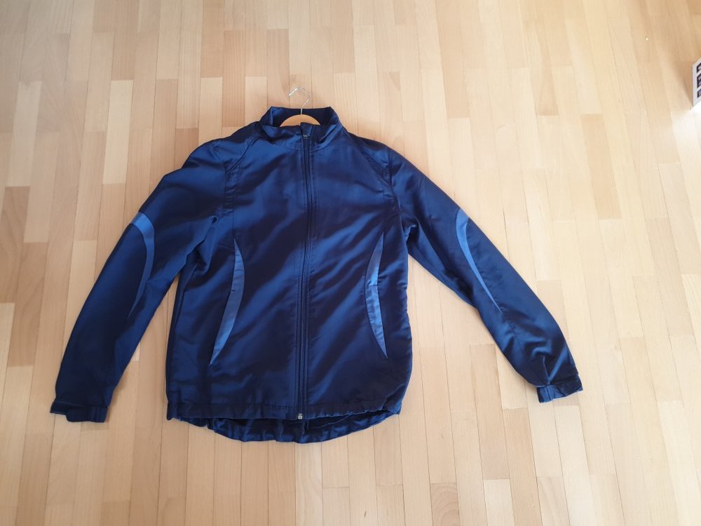 Fahrradjacke Windjacke Funktionsjacke Damen 36/38 blau, sehr guter Zustand