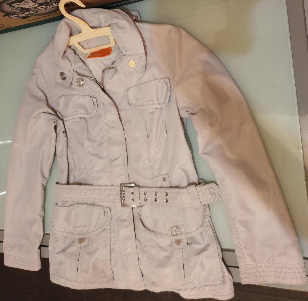 Graue All Wetter Jacke 