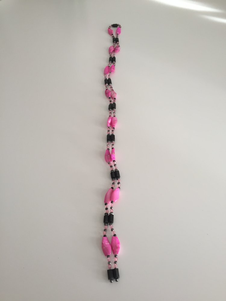 Magnetkette pink 