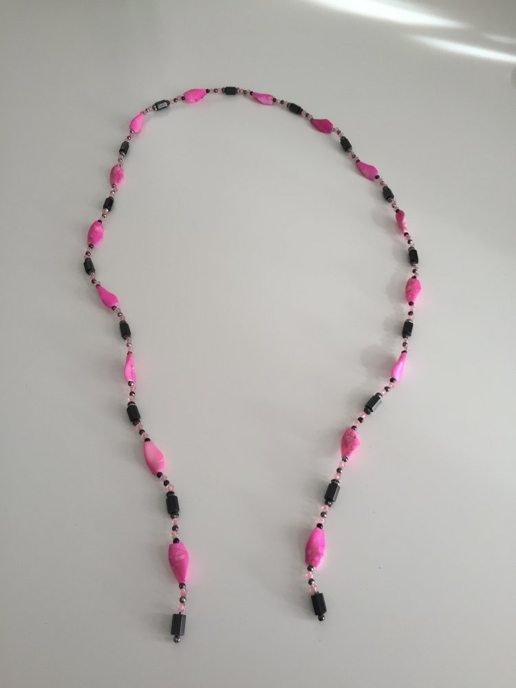 Magnetkette pink 