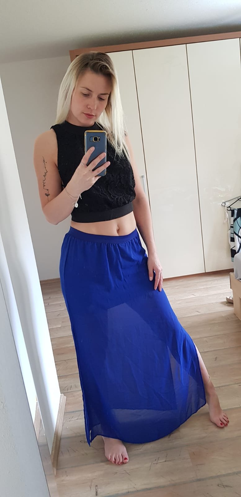 Röcke Blaue 