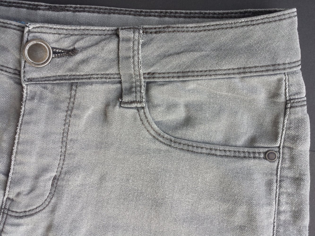 Jeanshose Damen Größe 34 36 grau Damenkleidung Primark denim Jeans Hose Gr Sommer Frühling Winter