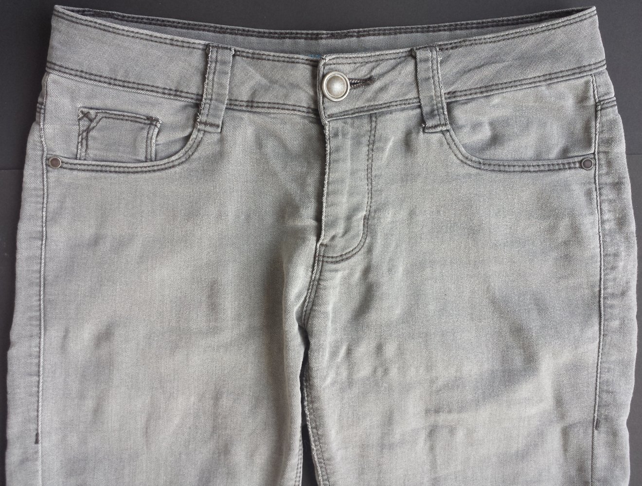 Jeanshose Damen Größe 34 36 grau Damenkleidung Primark denim Jeans Hose Gr Sommer Frühling Winter