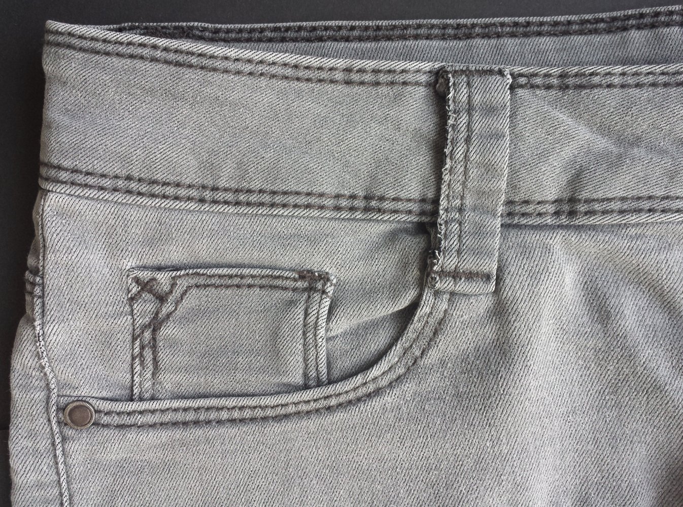 Jeanshose Damen Größe 34 36 grau Damenkleidung Primark denim Jeans Hose Gr Sommer Frühling Winter