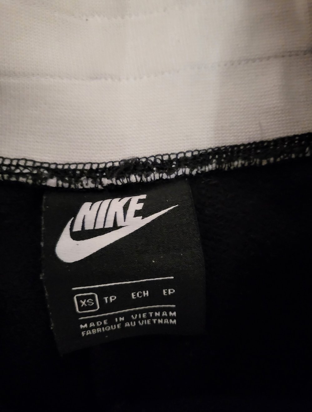 Jogginghose von Nike air Gr XS schwarz weiß grau