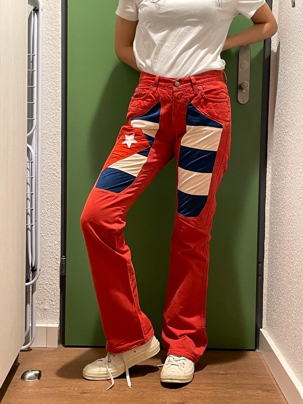 JECKERSON Limited Edition Vintage Medium-Rise Schlagjeans