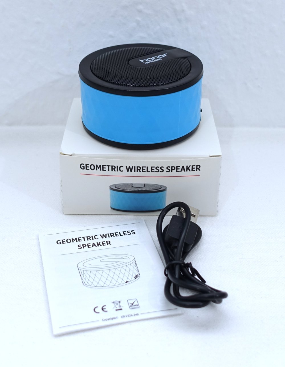 Kleiner Honor Bluetooth Lautsprecher, blau, schwarz ✮NEU✮