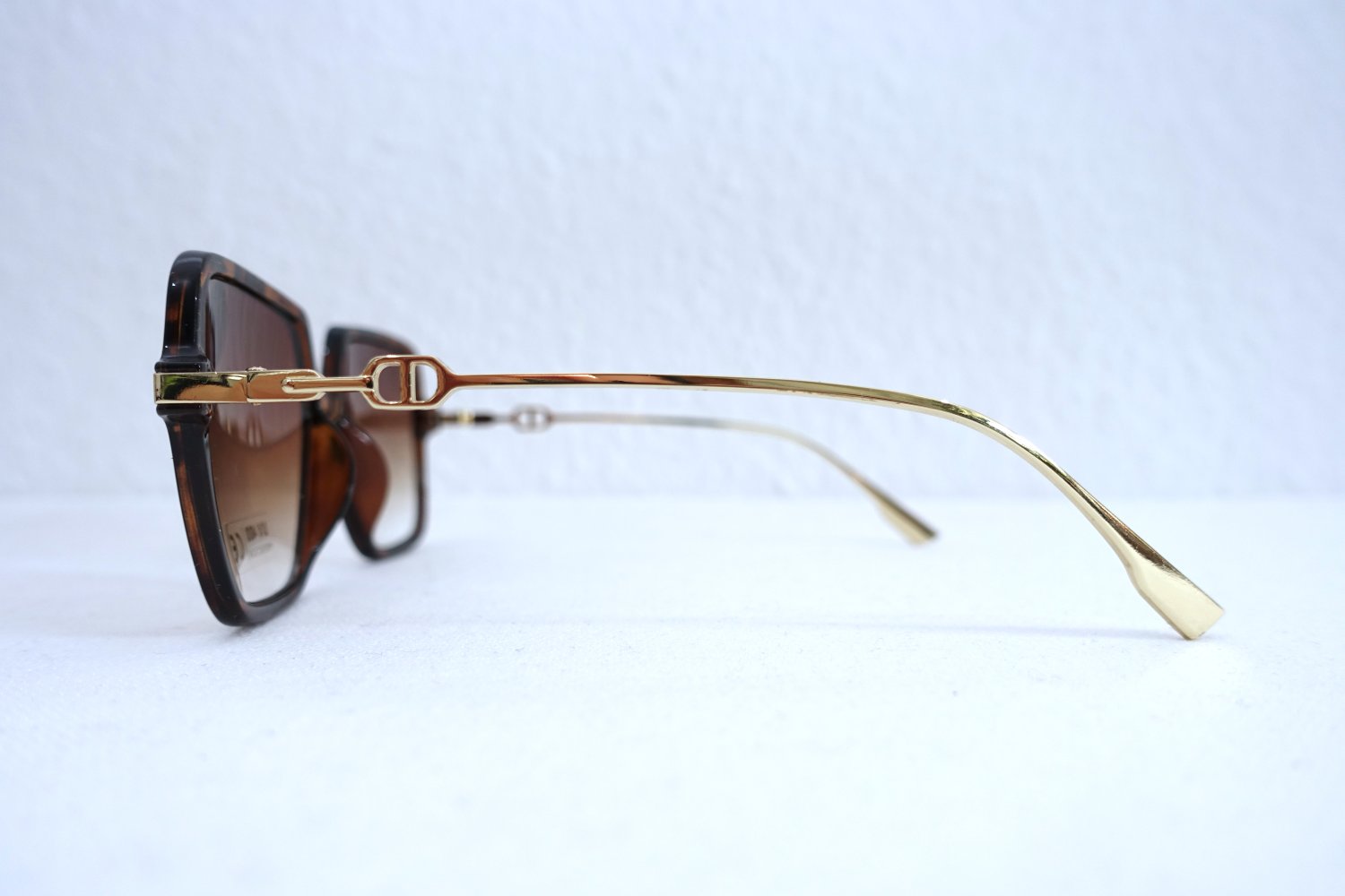 Große Sonnenbrille, UV400, Blaulichtschutz, braun, gold ✮NEU✮