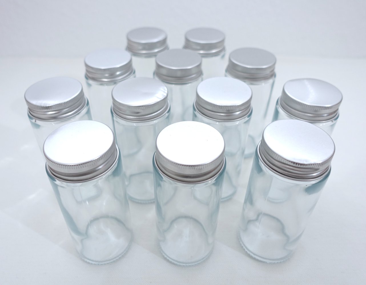 12 Gewürzgläser mit Schraubkappe, 120ml, rund ✮NEU✮