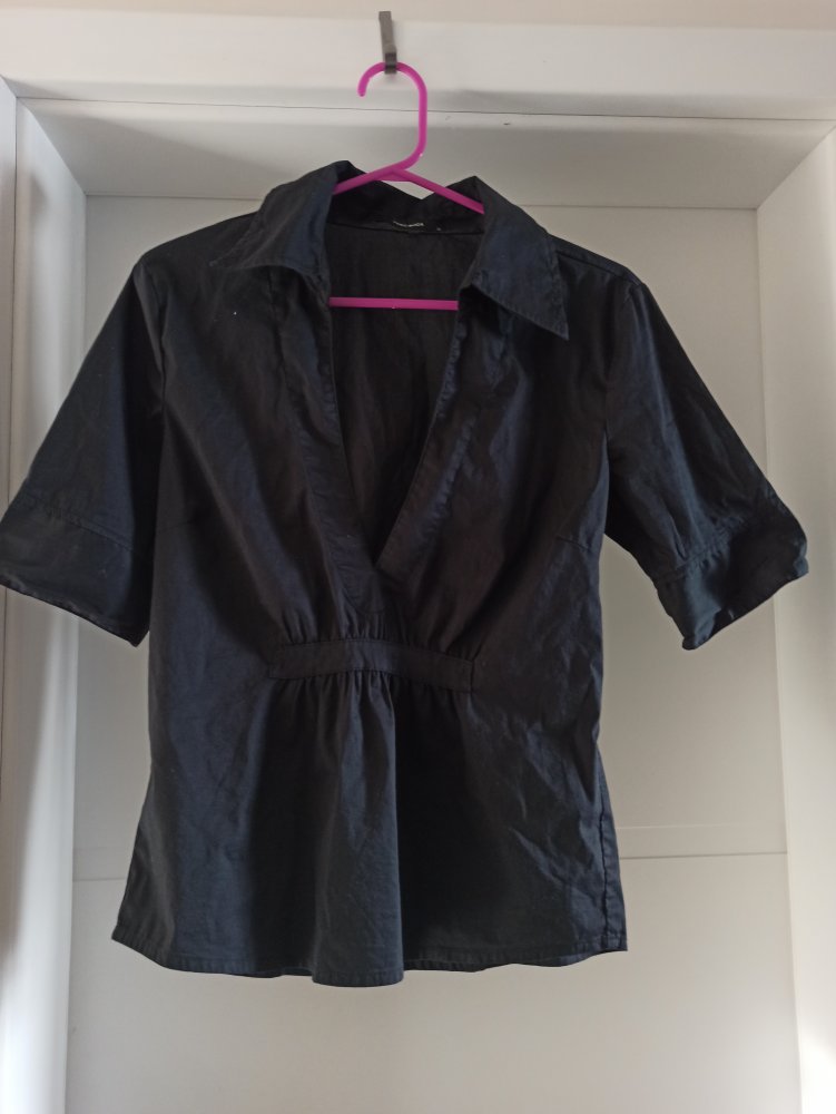 Schwarze Bluse Vero Mode