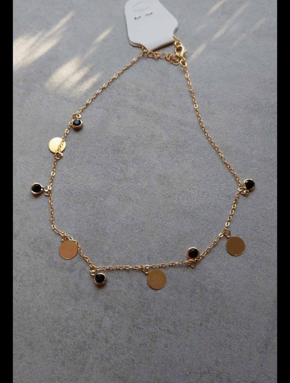 Damen Halskette Gold Neu