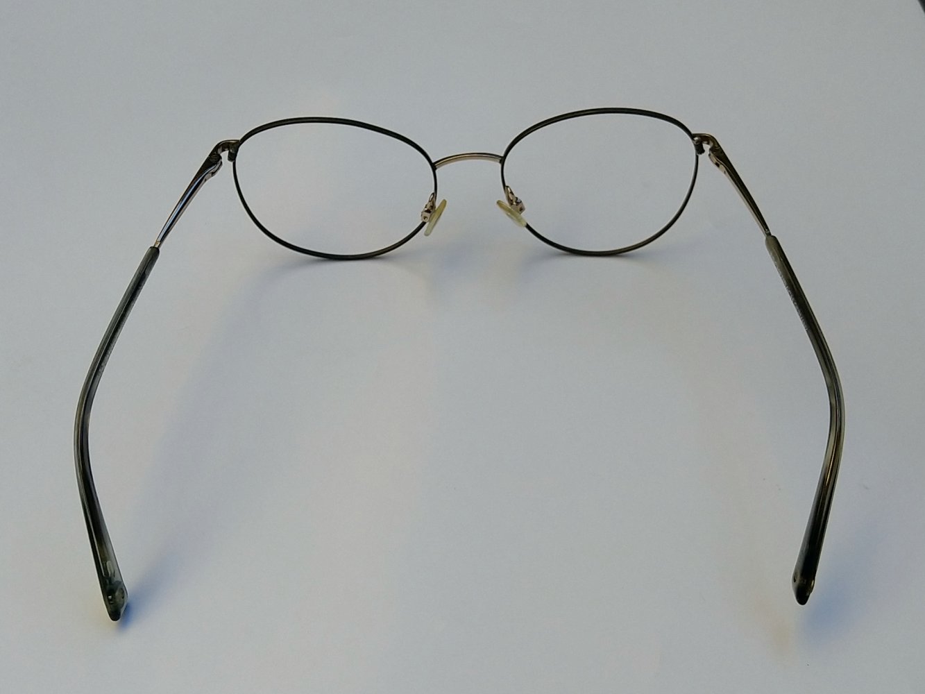 Brendel Retro Brillengestell Brille Sonnenbrille dunkelgrün/gold rund