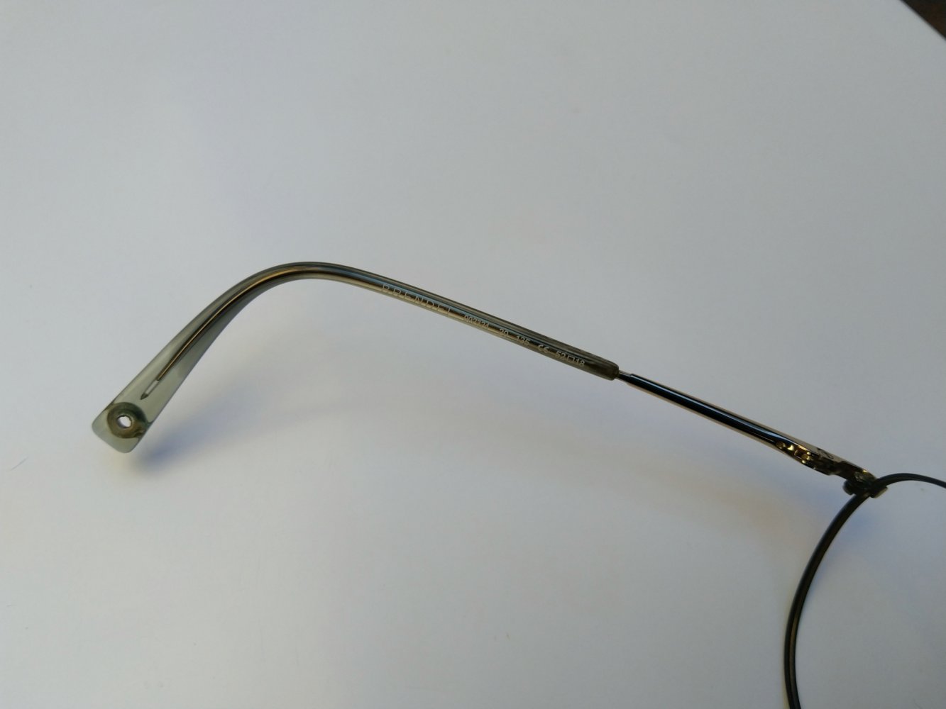 Brendel Retro Brillengestell Brille Sonnenbrille dunkelgrün/gold rund