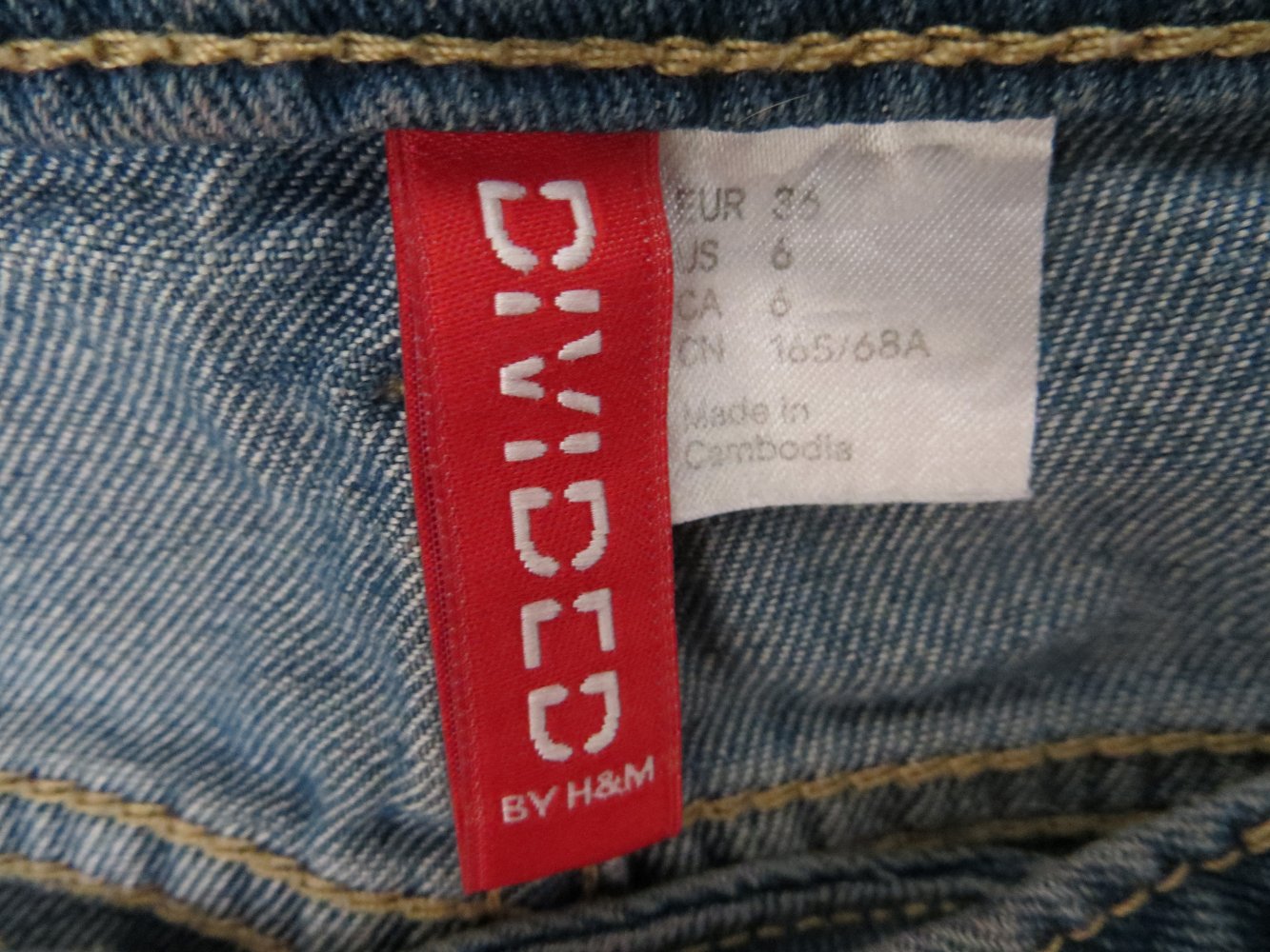 Jeansshorts von H&M Divided