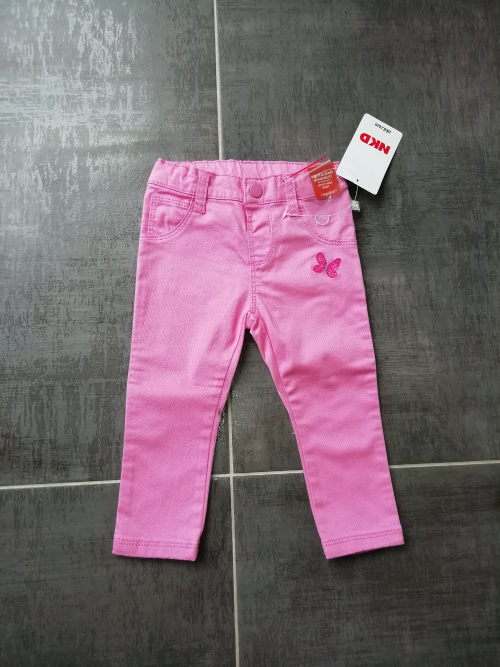 Baby Hose rose Gr. 80 Neu