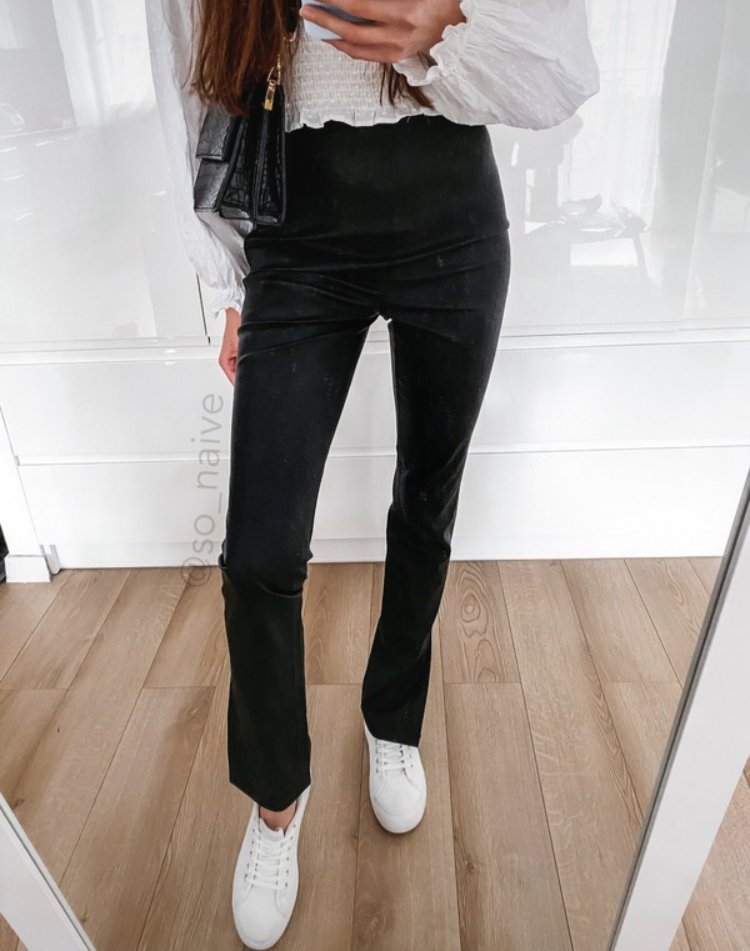 Leggings mit Schlitz 