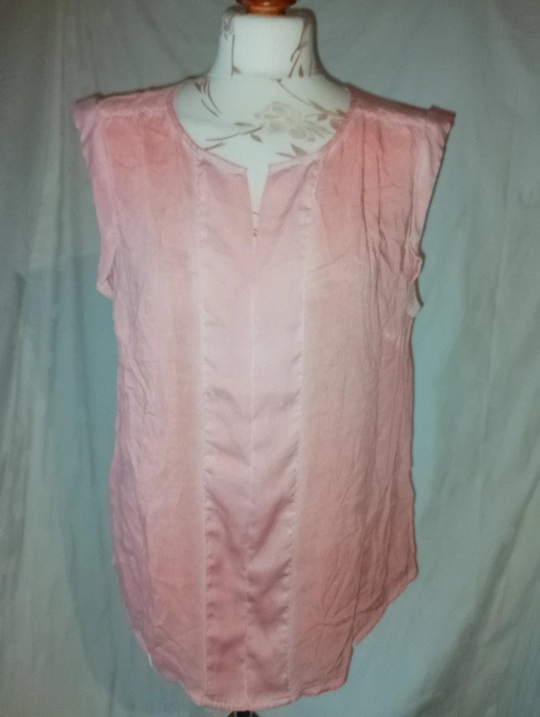 S.Oliver Damen Sommer Bluse Gr.42 lachs