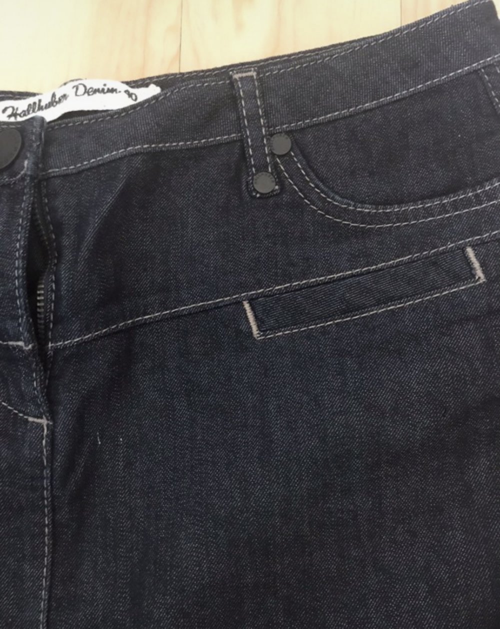 Hallhuber Jeans Rock 40