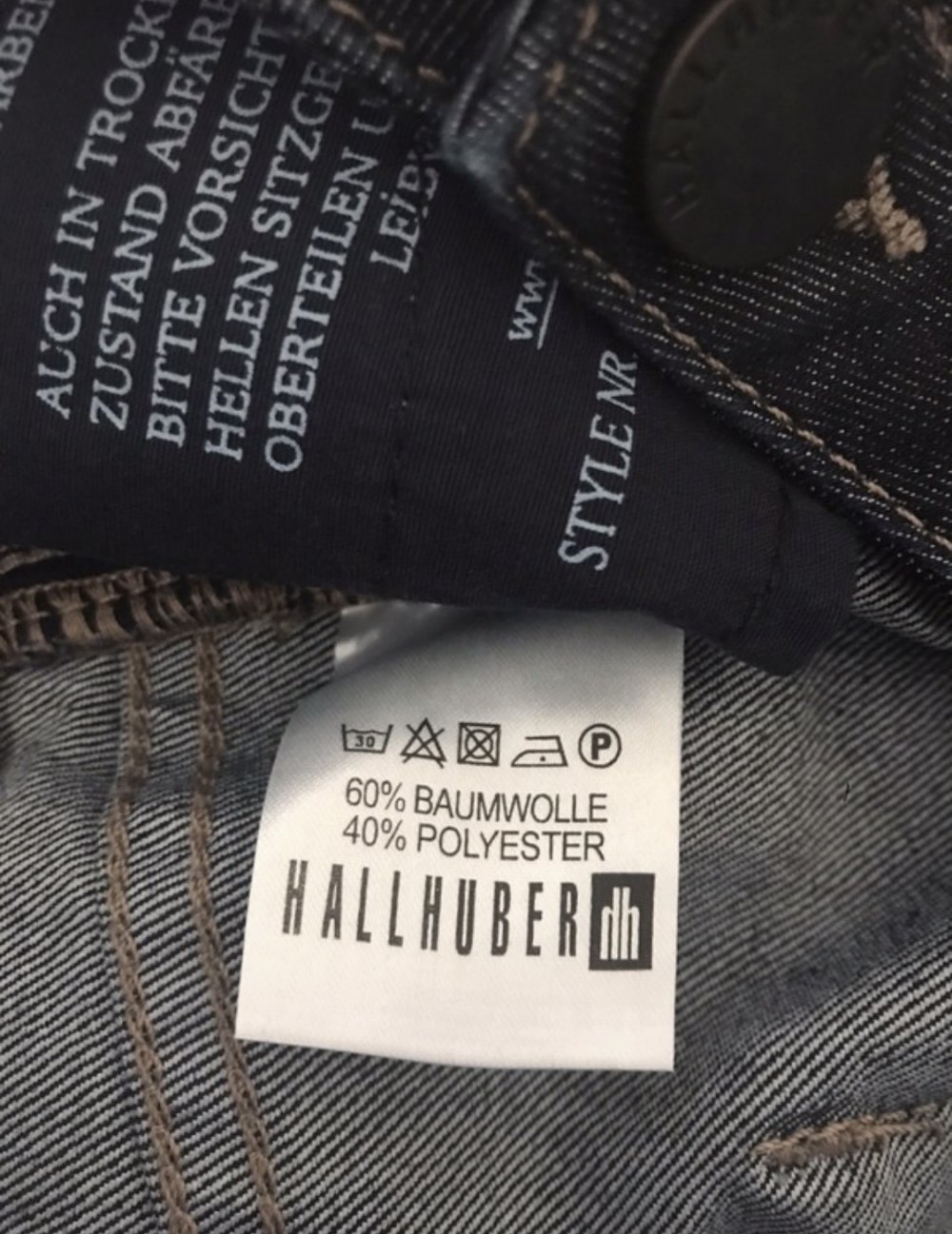 Hallhuber Jeans Rock 40