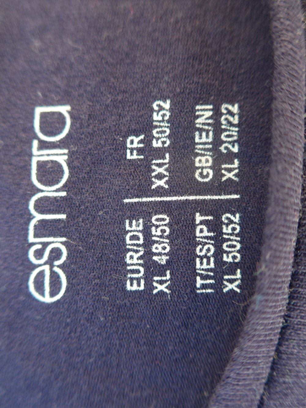 Freches Früchtchen Gr 48/ 50 in blau sucht einen neuen Kleiderschrank