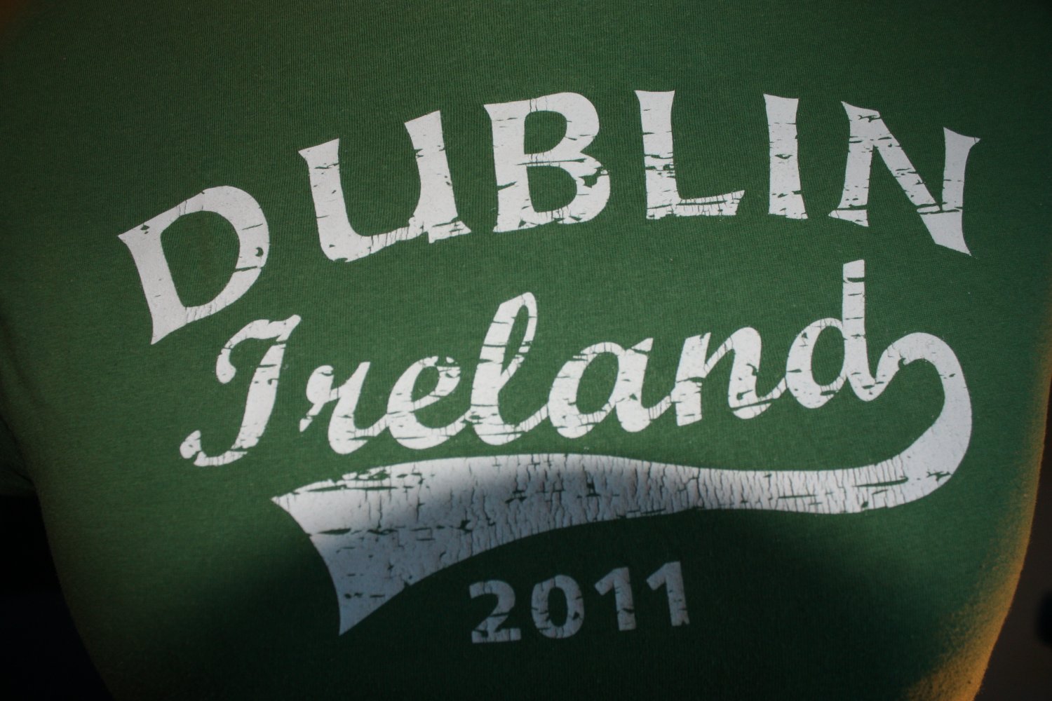 Grünes Dublin / Irland Shirt 