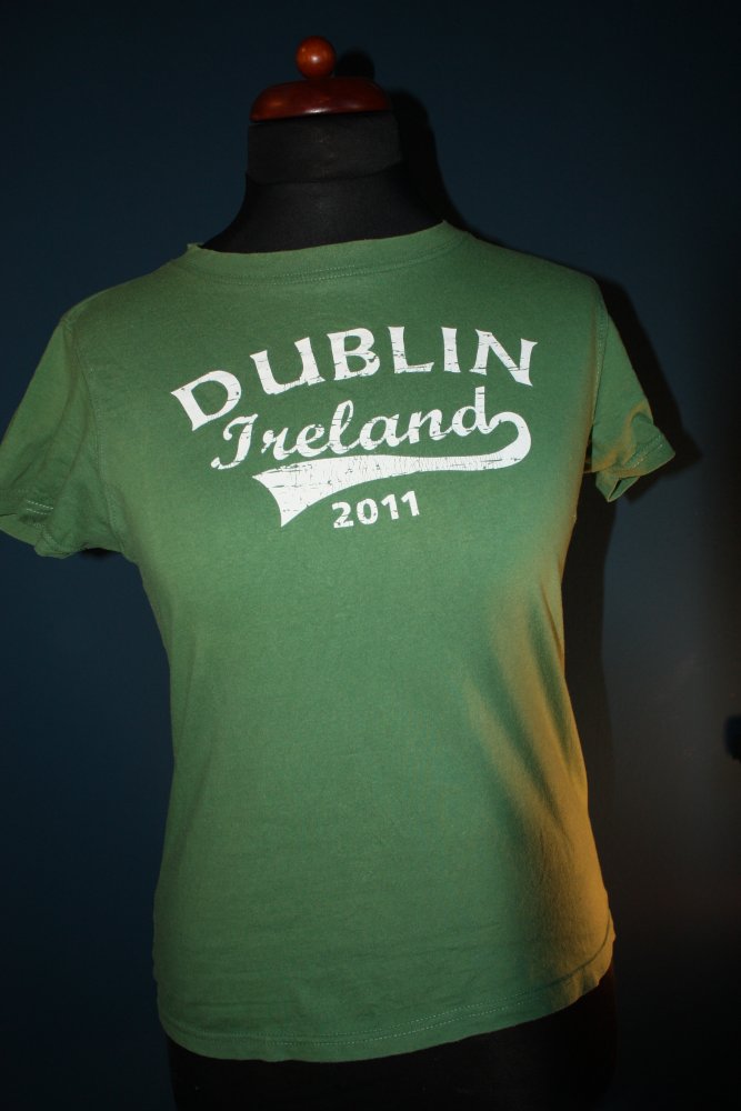 Grünes Dublin / Irland Shirt 