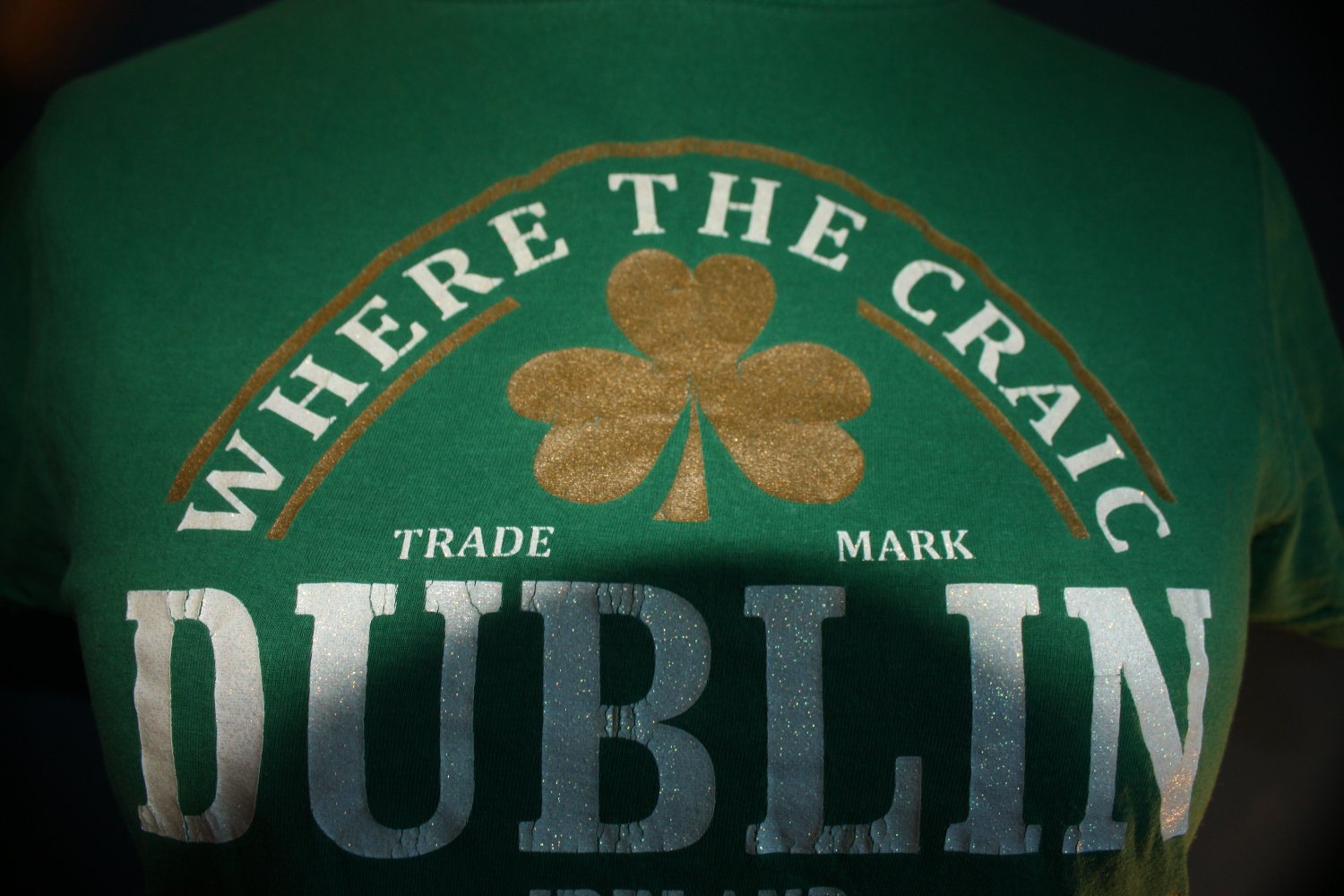 Grünes Irland Shirt