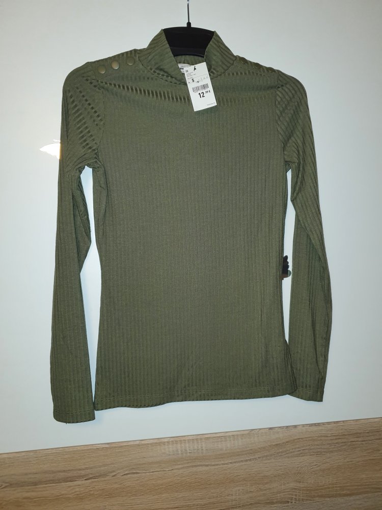 Langarm Shirt khaki