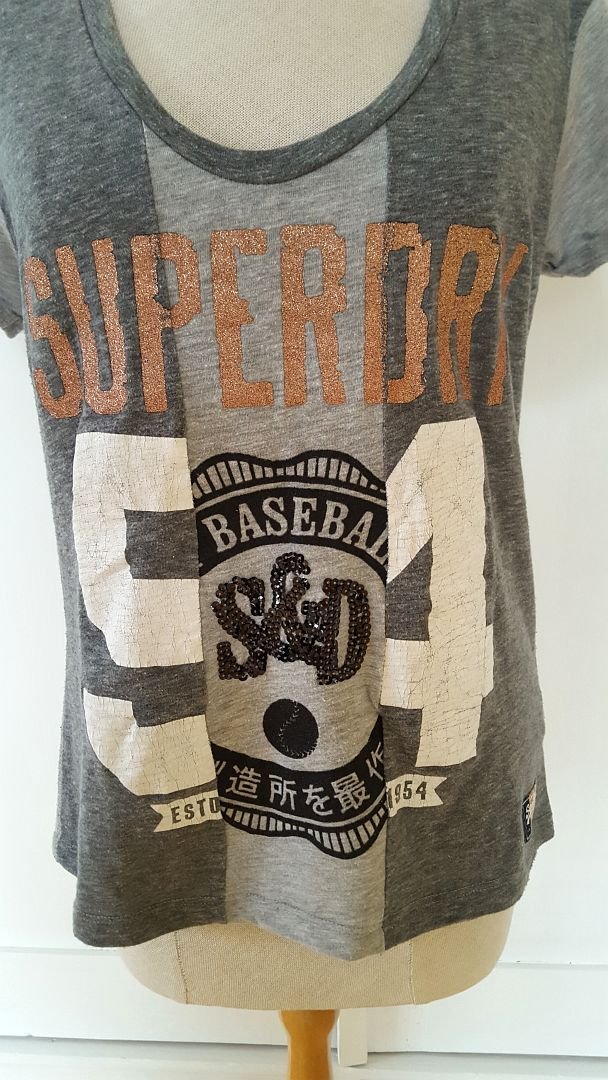  Gr.L M Superdry T-Shirt Shirt Sweat