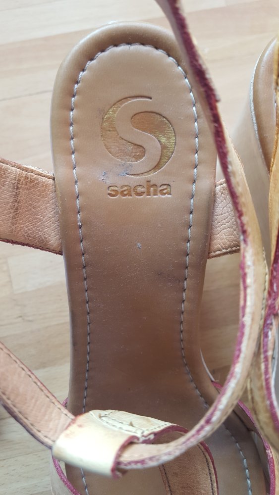 Sacha Schuhe Sandale Gr.41 Wolkenwerk Schlappen Sommer