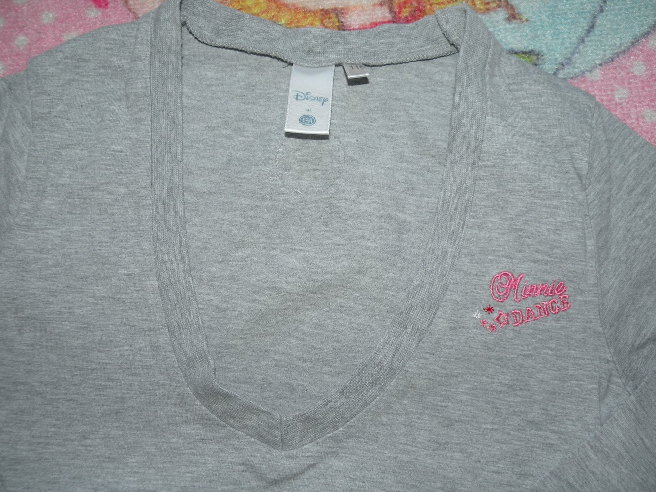 Mädchen Bolero Weste übers Langarmshirt Longsleeve T-Shirt C&A Disney Gr. 116 Minnie Mouse Maus